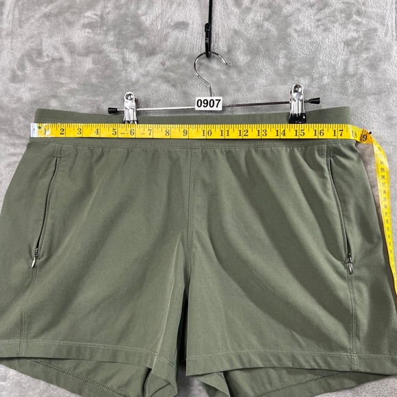 KUHL Freeflex Shorts Women's L Green Outdoors Hiking Comfort Stretch Granola - Picture 6 of 9